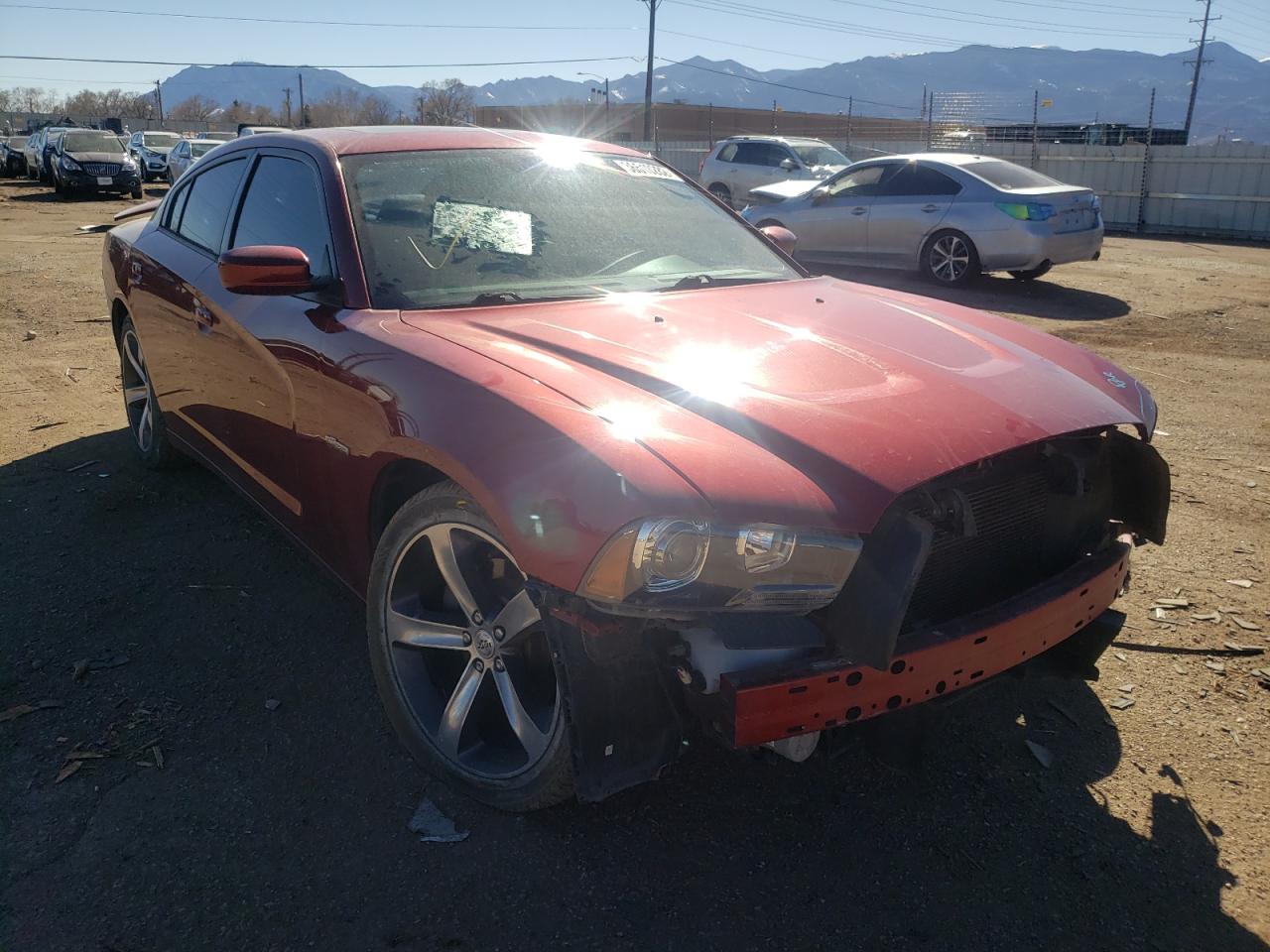 DODGE CHARGER R/ 2014 with VIN 2C3CDXCT1EH219332 - Photo from auction