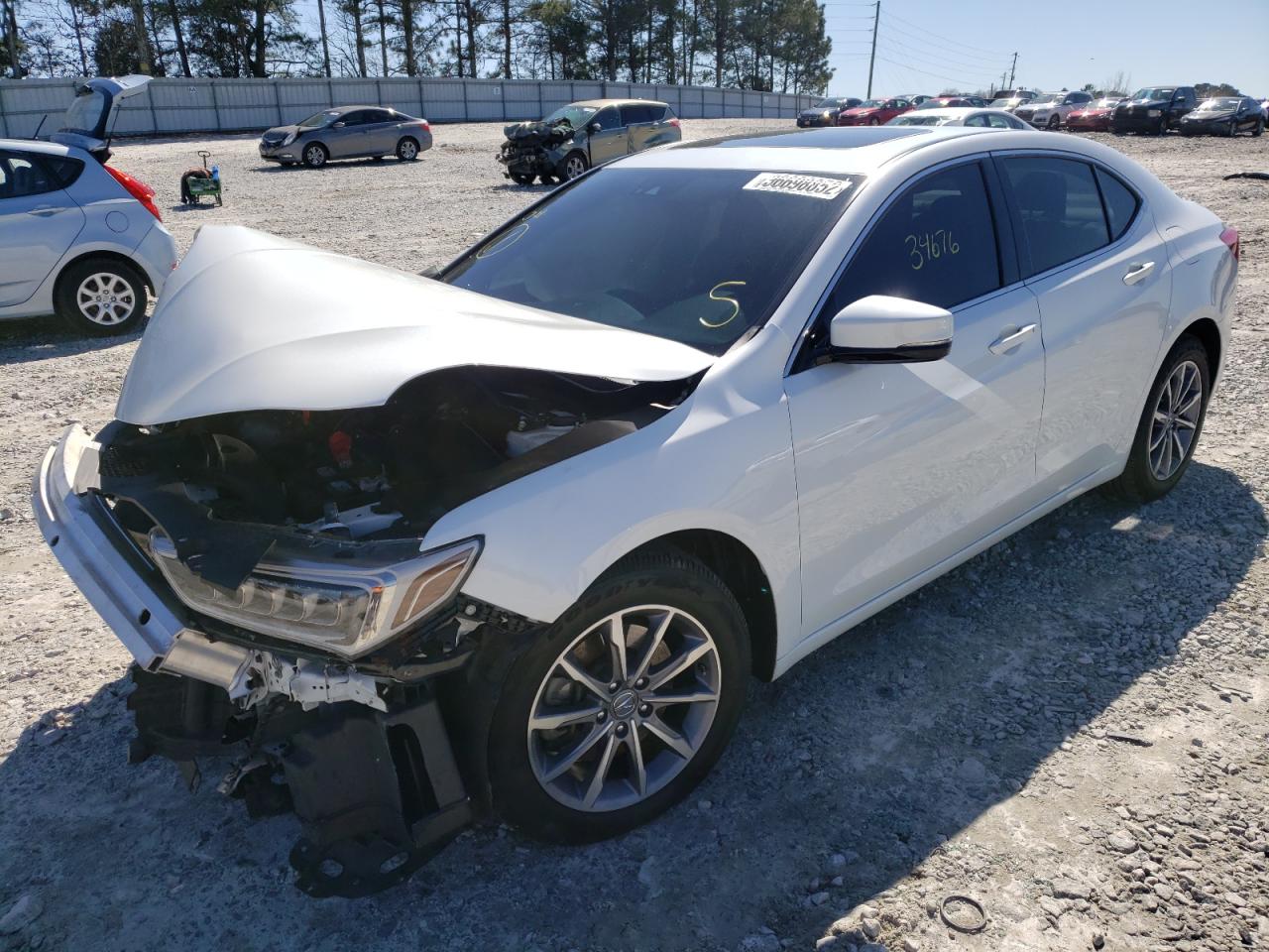 Photo 2 from auction – 2018 ACURA TLX TECH with VIN 19UUB1F50JA004969