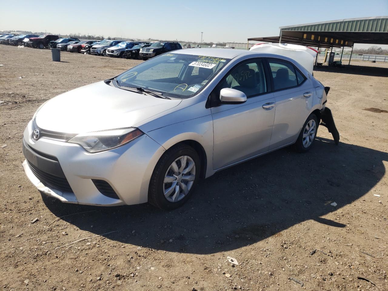 Photo 2 from auction – 2014 TOYOTA COROLLA L with VIN 5YFBURHE7EP138679