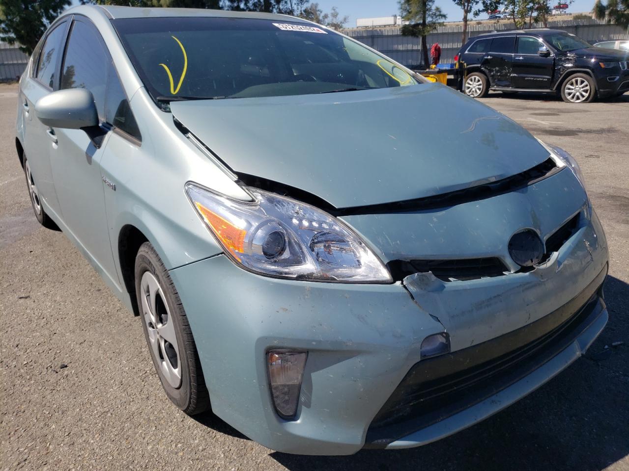 TOYOTA PRIUS 2012 with VIN JTDKN3DU2C1569231 - Photo from auction