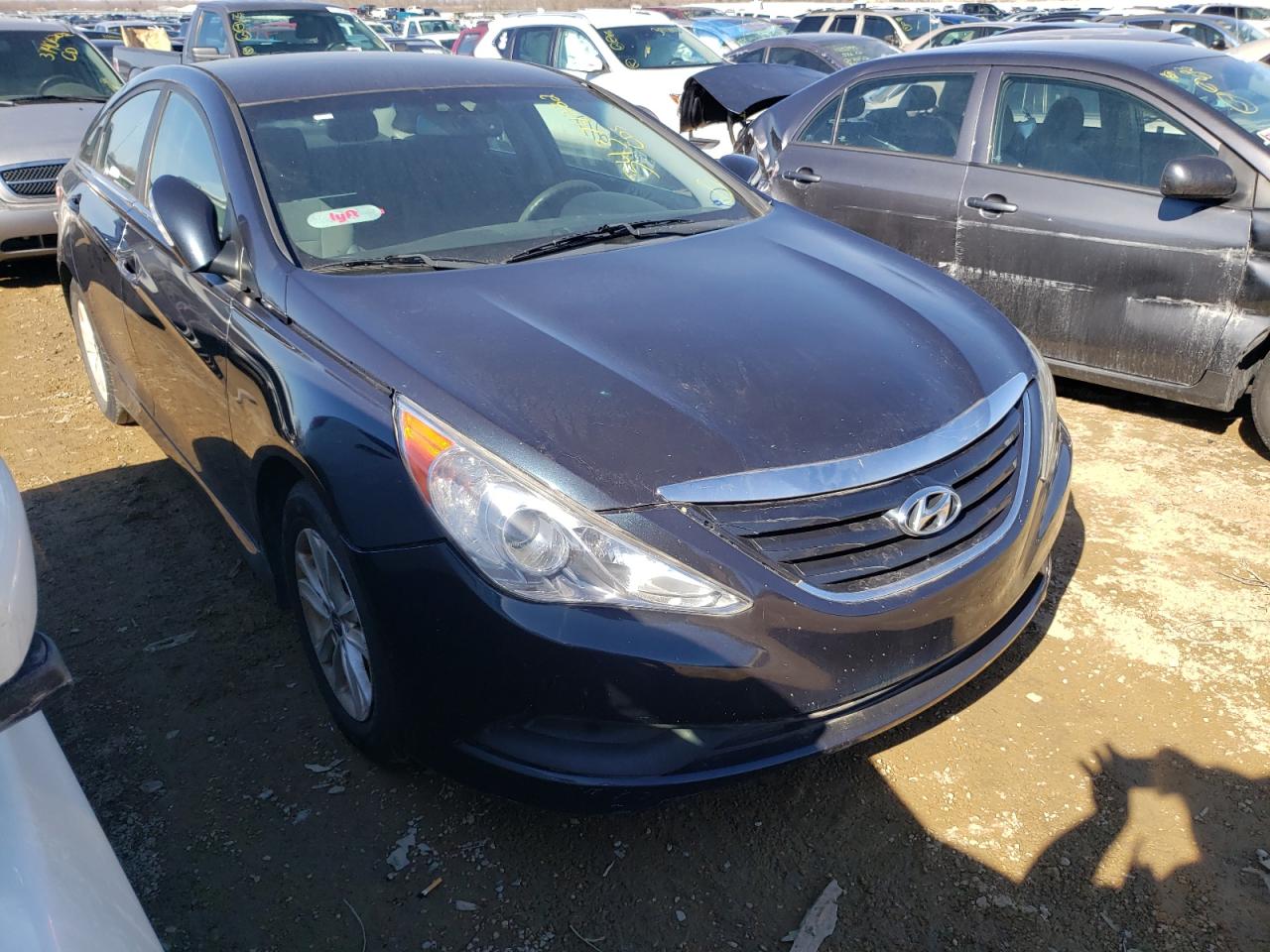 Photo 1 from auction – 2014 HYUNDAI SONATA GLS with VIN 5NPEB4AC7EH879474