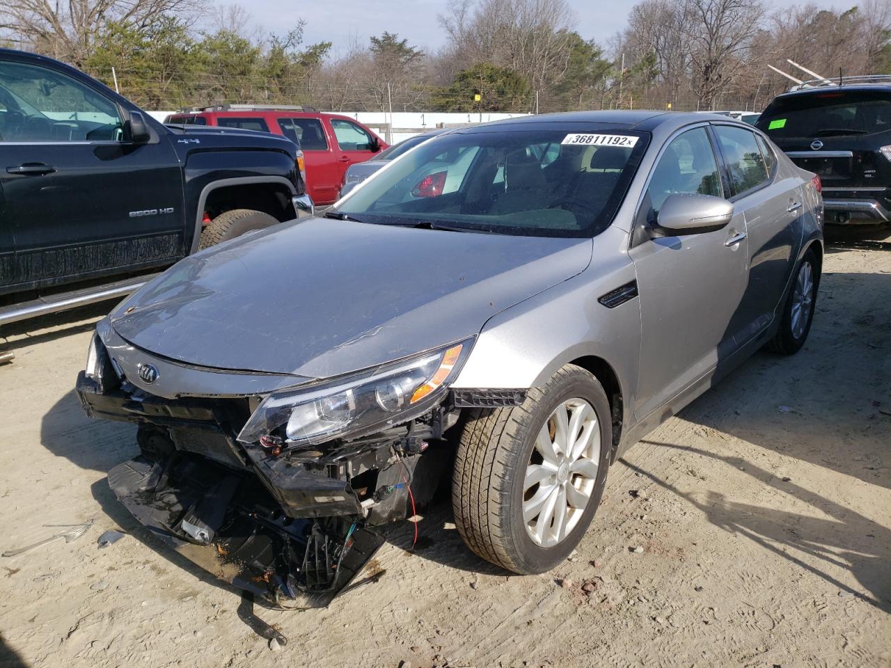 Photo 2 from auction – 2014 KIA OPTIMA EX with VIN 5XXGN4A75EG287232