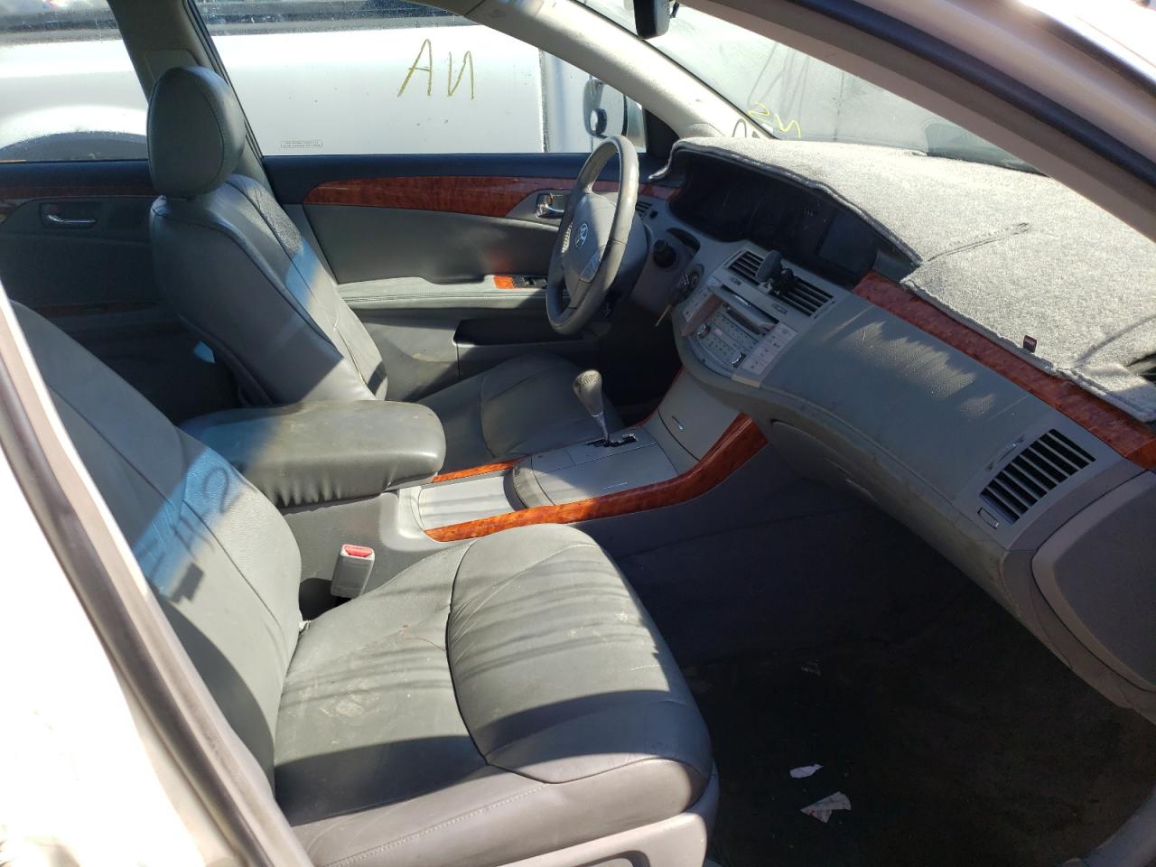 Photo 5 from auction – 2005 TOYOTA AVALON with VIN 4T1BK36B35U001748