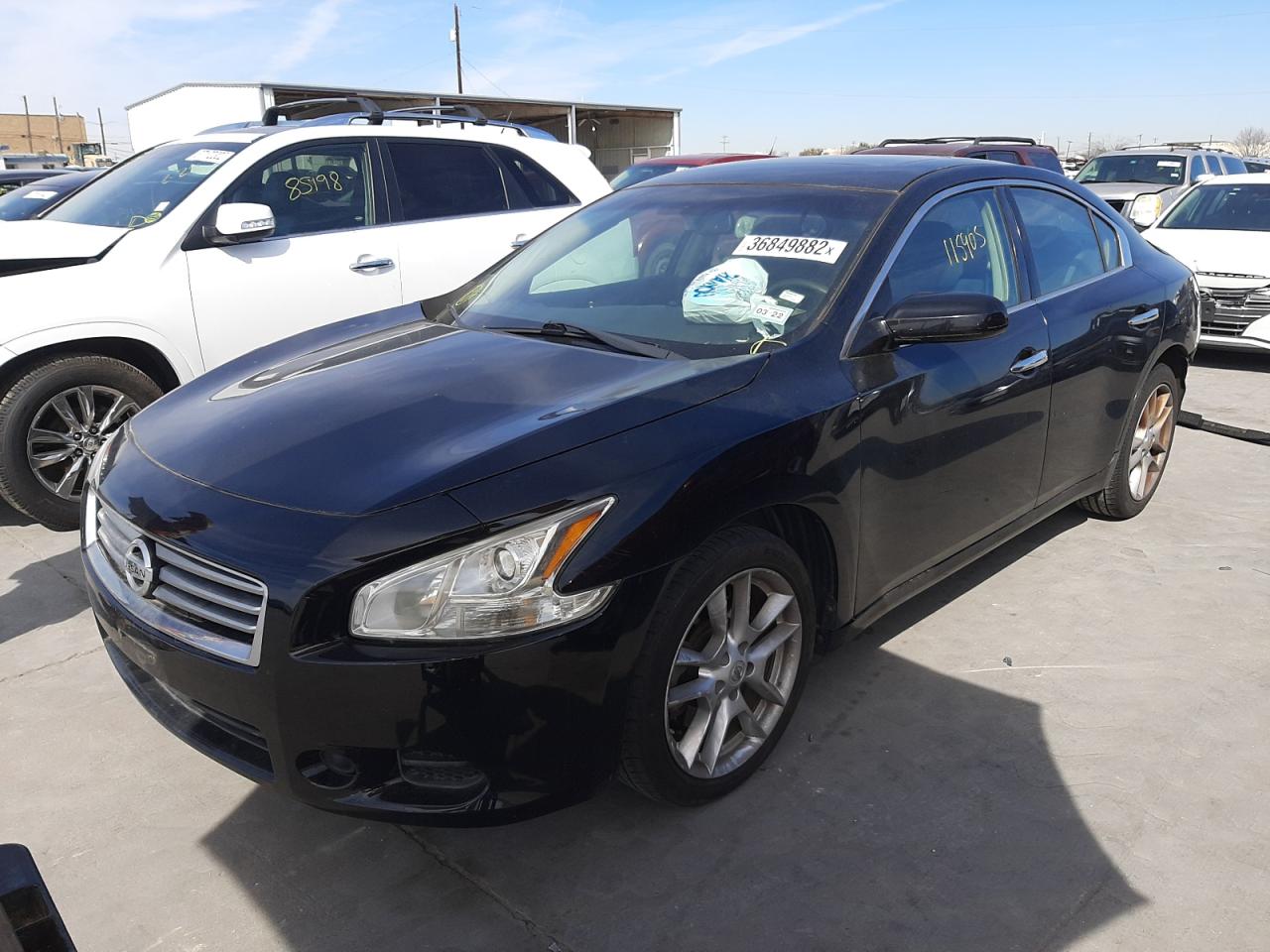 Photo 2 from auction – 2014 NISSAN MAXIMA S with VIN 1N4AA5APXEC460305