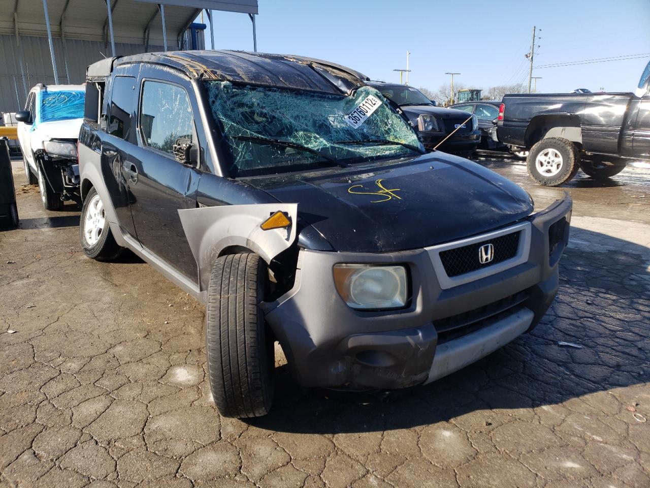HONDA ELEMENT EX 2004 with VIN 5J6YH28634L015008 - Photo from auction