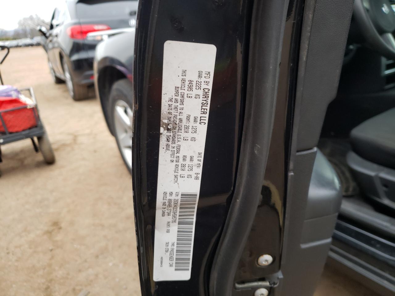 Photo 10 from auction – 2009 DODGE CHARGER with VIN 2B3KA43D59H505795