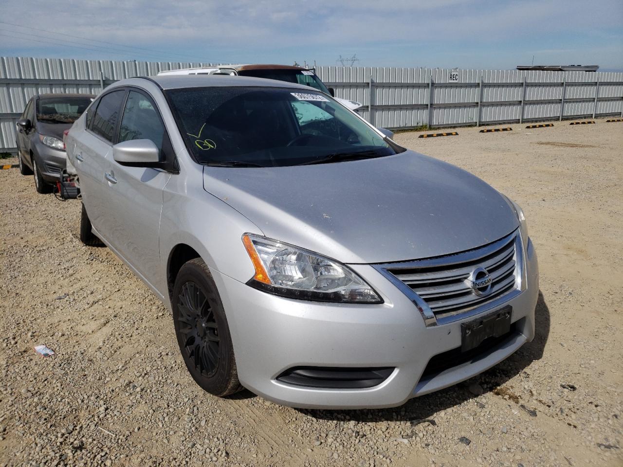 NISSAN SENTRA S 2015 with VIN 3N1AB7AP1FL664082 - Photo from auction