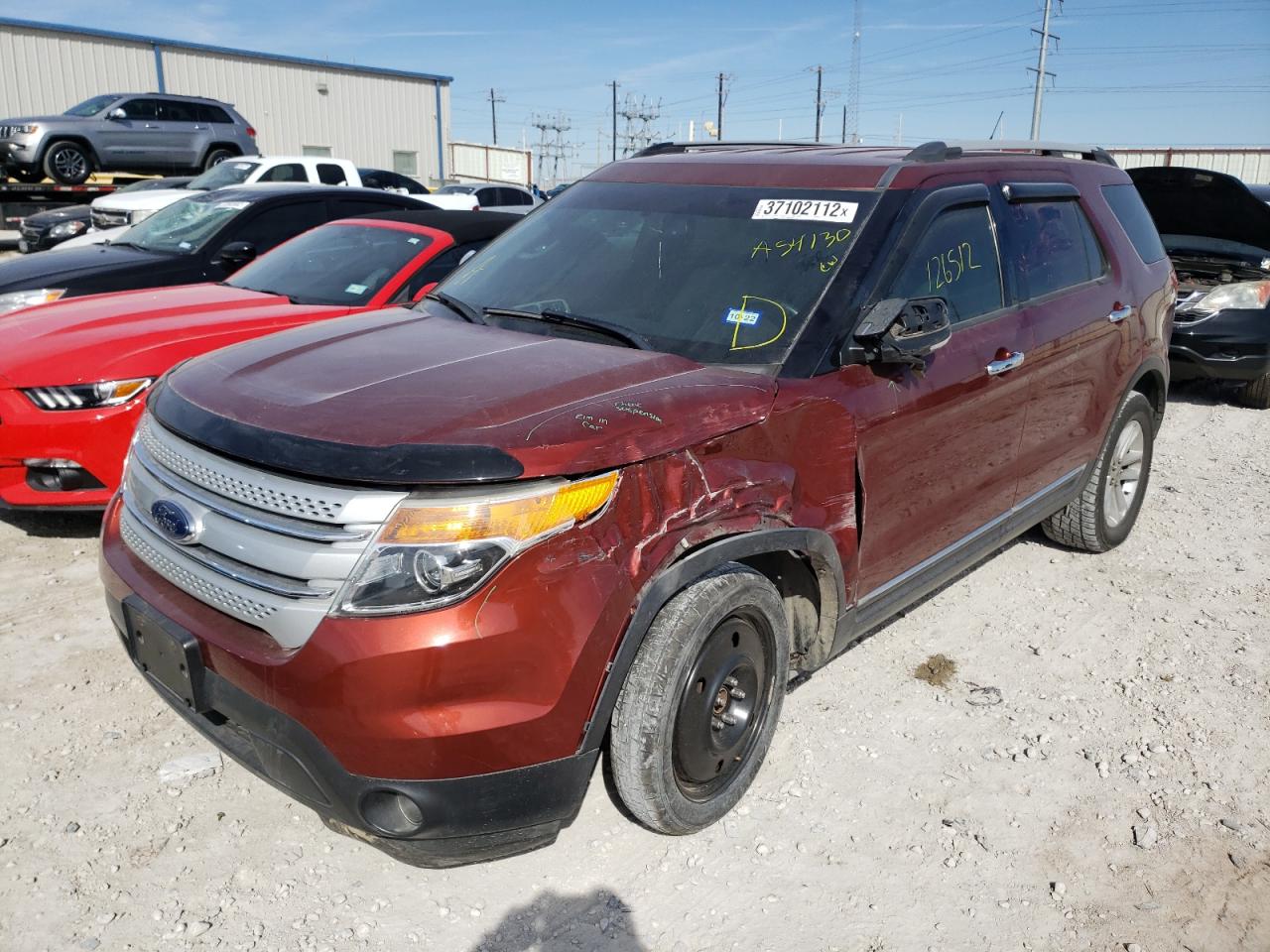Photo 2 from auction – 2014 FORD EXPLORER X with VIN 1FM5K7D82EGA54130