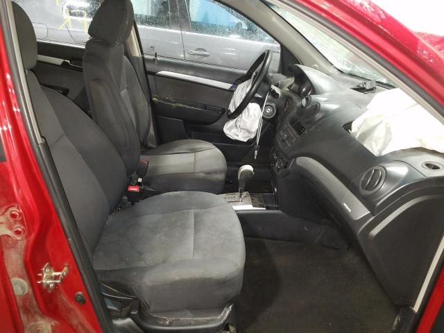 Photo 5 from auction – 2011 CHEVROLET AVEO LS with VIN KL1TD5DE6BB232749