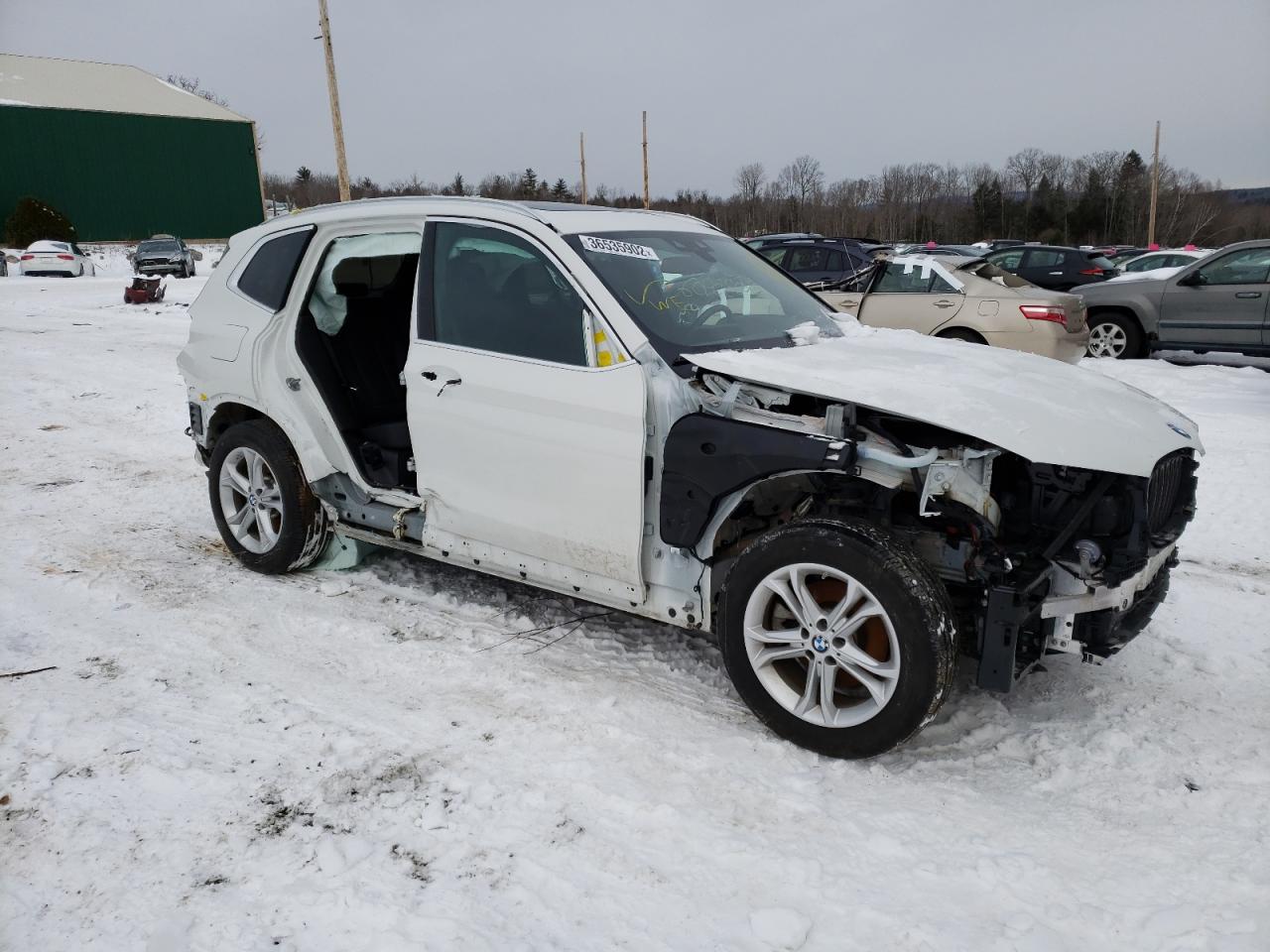 Photo 9 from auction – 2021 BMW X3 XDRIVE3 with VIN 5UXTY5C02M9F46249
