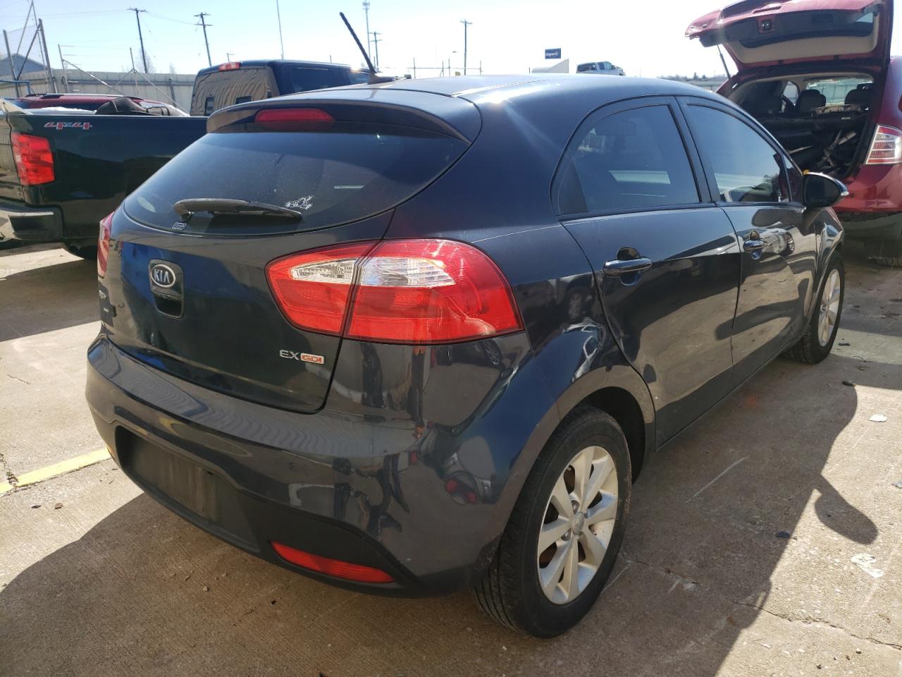 Photo 4 from auction – 2013 KIA RIO EX with VIN KNADN5A31D6124108