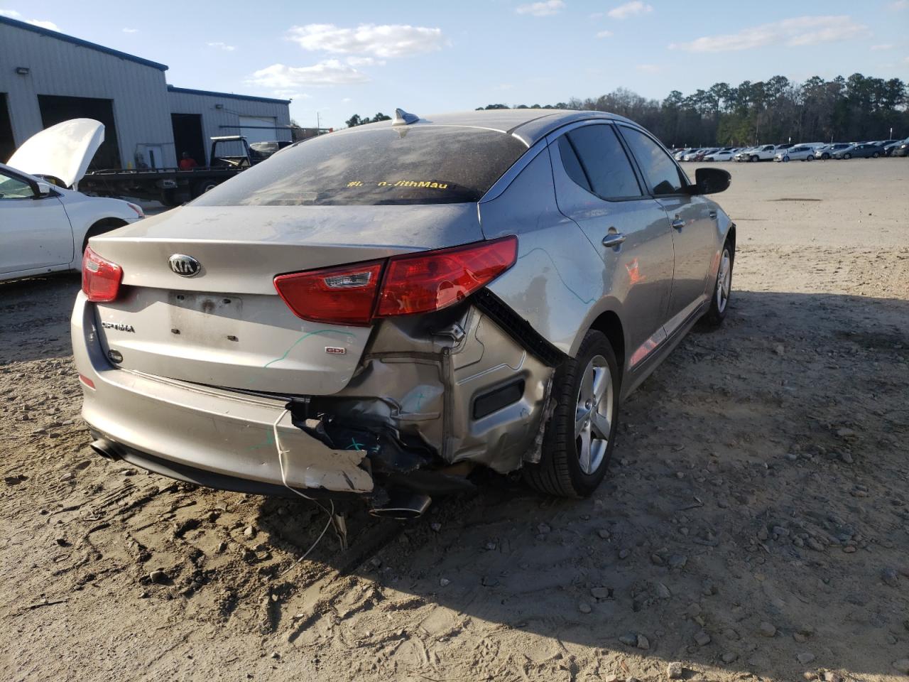 Фото 4 с аукциона – 2014 KIA OPTIMA LX с VIN KNAGM4A70E5489125