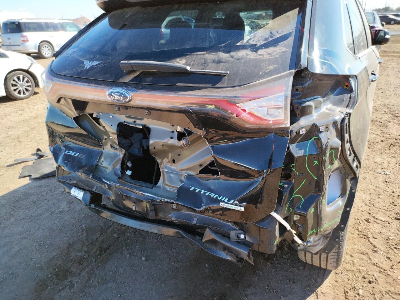 Photo 9 from auction – 2017 FORD EDGE TITAN with VIN 2FMPK3K98HBB80730