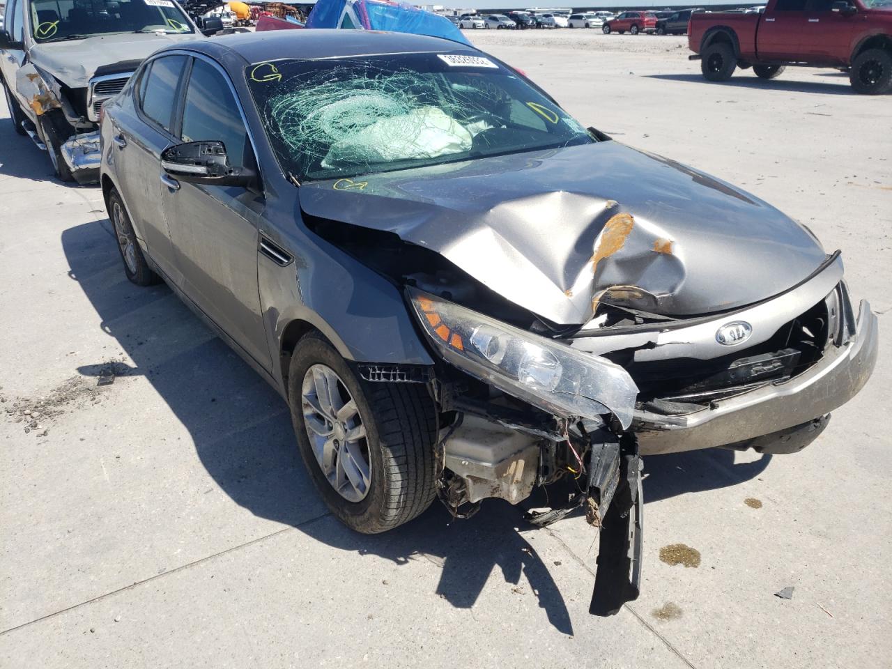KIA OPTIMA LX 2013 with VIN 5XXGM4A79DG162123 - Photo from auction