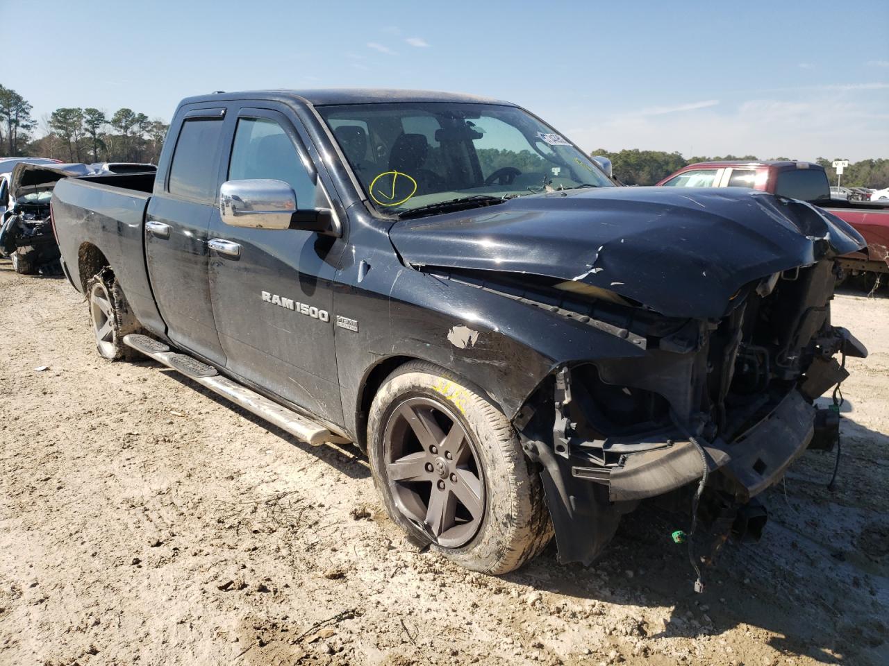 DODGE RAM 1500 S 2012 with VIN 1C6RD6FTXCS302010 - Photo from auction