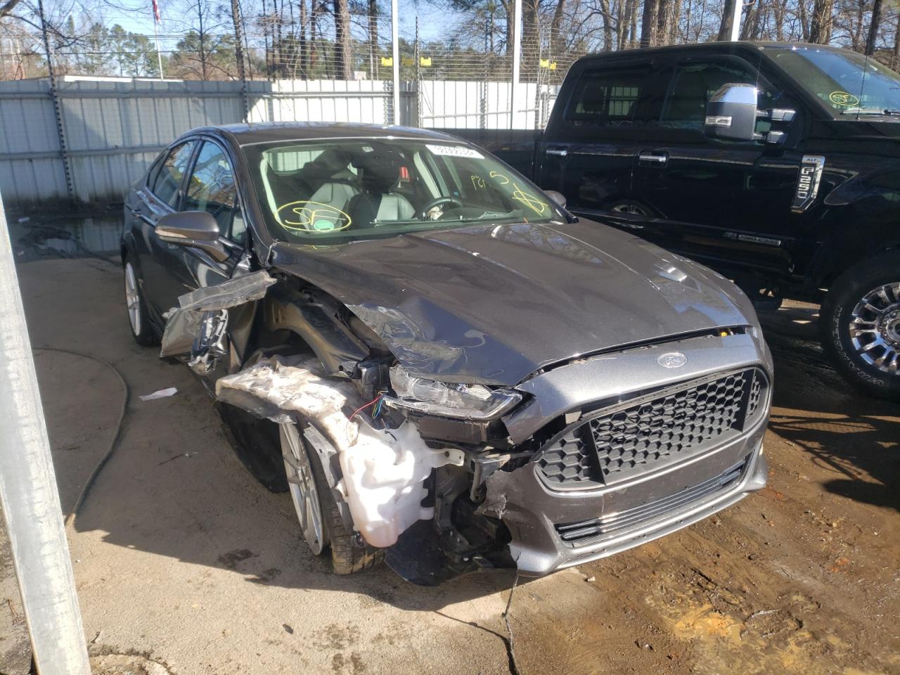 FORD FUSION TIT 2016 with VIN 3FA6P0K97GR296460 - Photo from auction