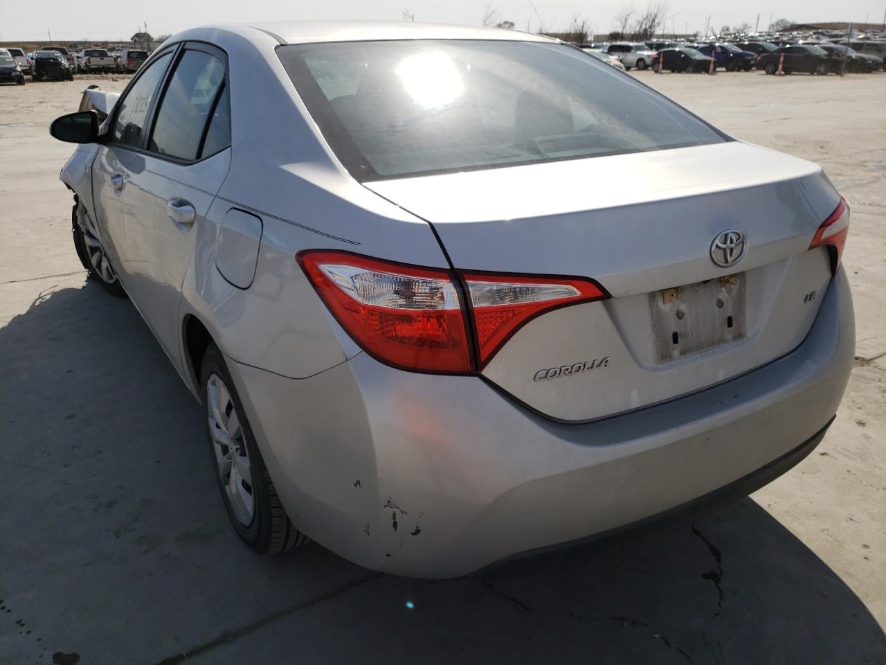 Photo 3 from auction – 2016 TOYOTA COROLLA L with VIN 5YFBURHE9GP410569