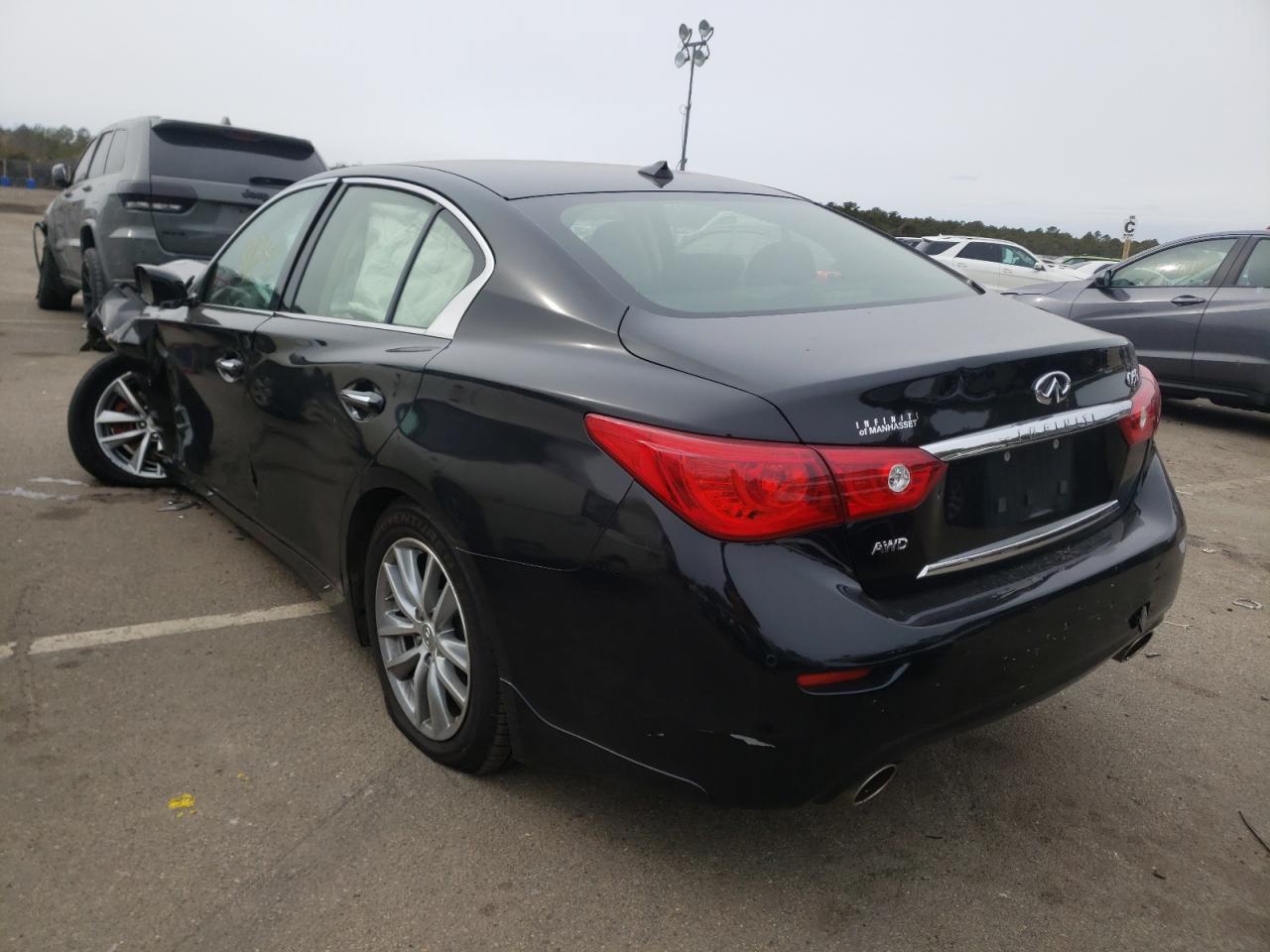 Photo 3 from auction – 2015 INFINITI Q50 BASE with VIN JN1BV7AR0FM397486