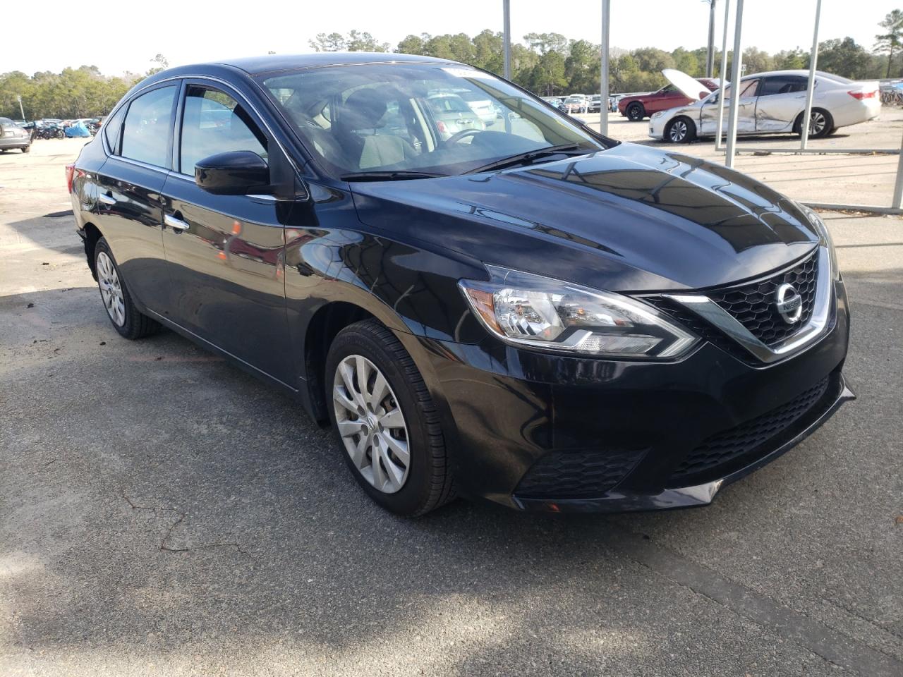 NISSAN SENTRA S 2017 with VIN 3N1AB7AP3HY387053 - Photo from auction
