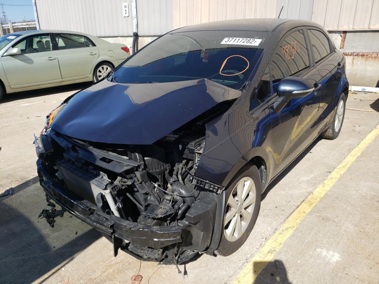 Photo 2 from auction – 2013 KIA RIO EX with VIN KNADN5A31D6124108