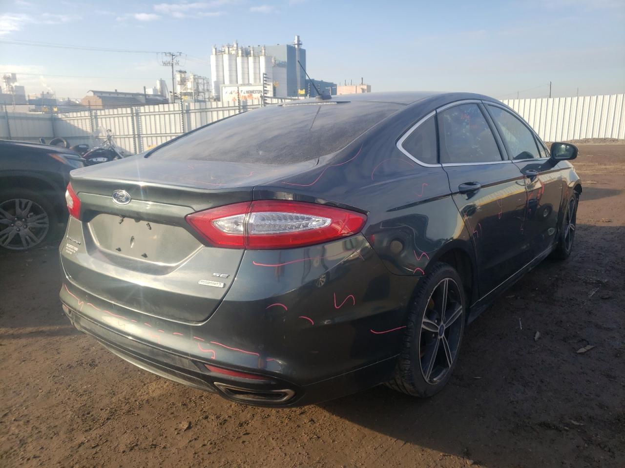 Photo 4 from auction – 2016 FORD FUSION SE with VIN 3FA6P0H92GR213590