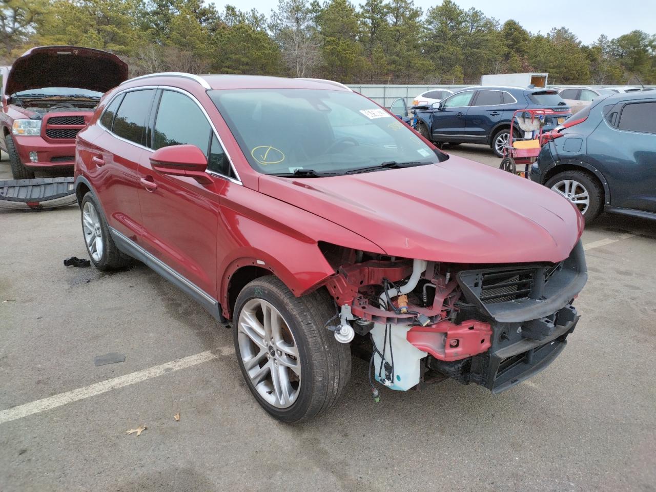 LINCOLN MKC 2015 with VIN 5LMTJ2AH1FUJ05053 - Photo from auction