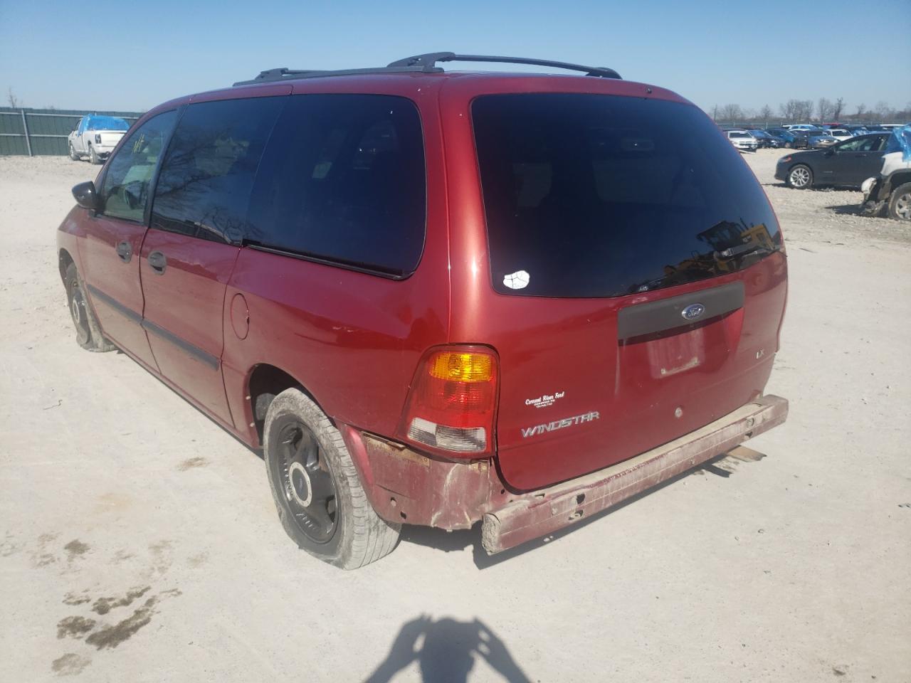 Photo 3 from auction – 2003 FORD WINDSTAR L with VIN 2FMZA51463BB30978