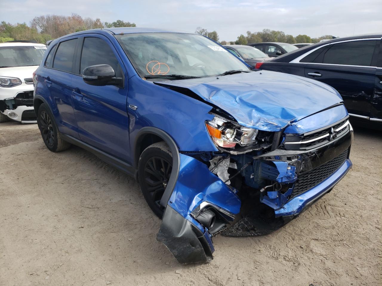 MITSUBISHI OUTLANDER 2018 with VIN JA4AP3AU5JZ025101 - Photo from auction
