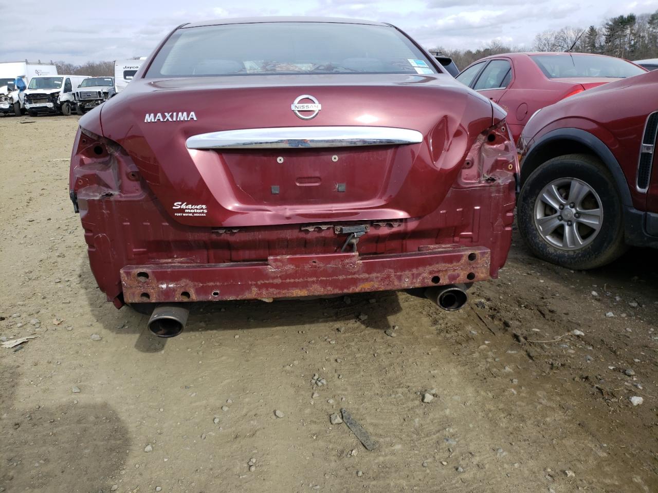 Photo 9 from auction – 2011 NISSAN MAXIMA S with VIN 1N4AA5AP9BC815234