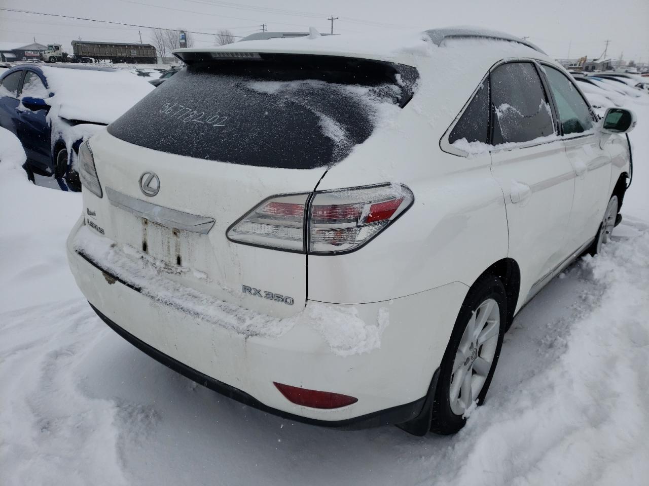 Photo 4 from auction – 2010 LEXUS RX 350 with VIN 2T2BK1BA9AC072994