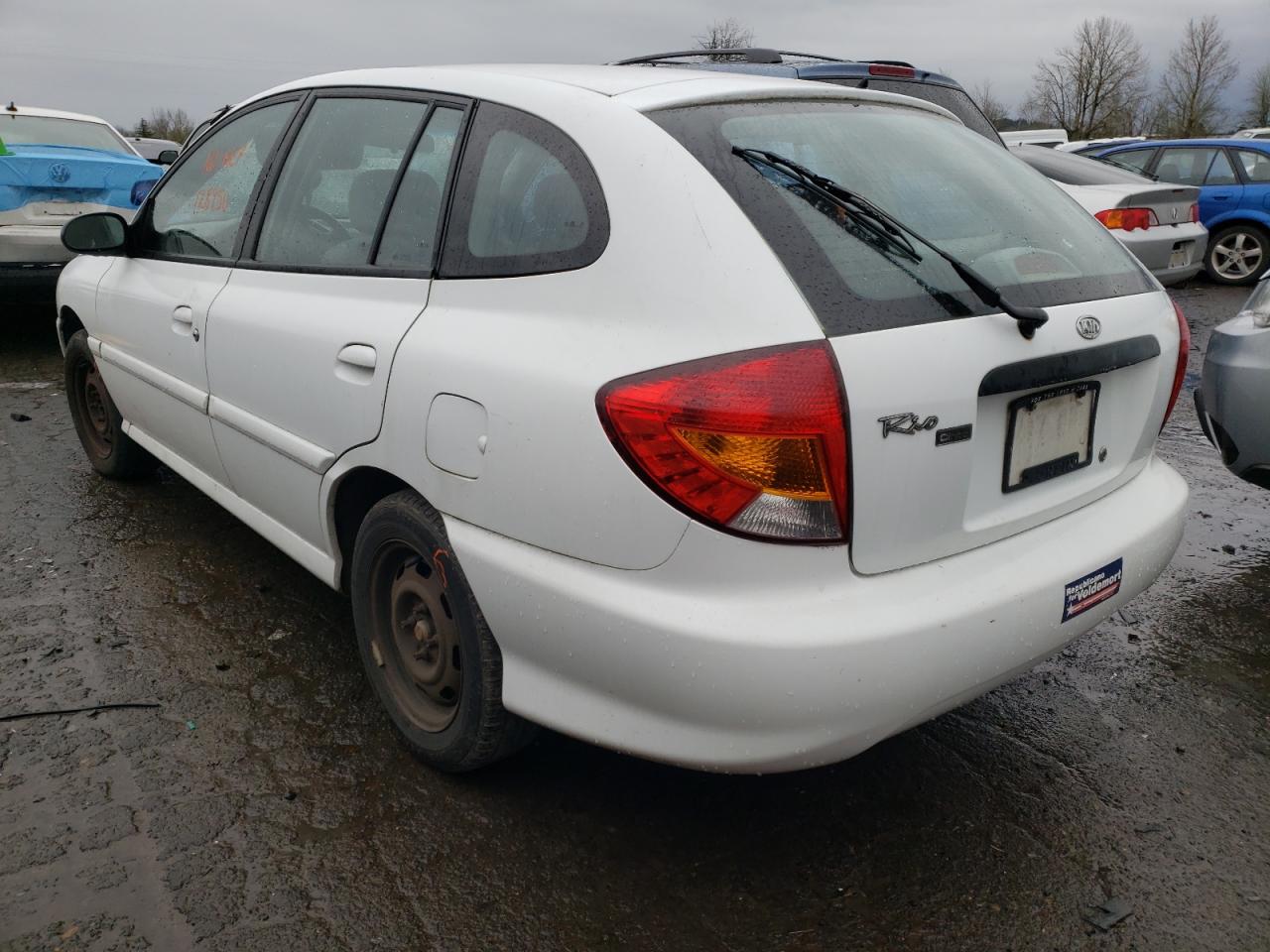 Photo 3 from auction – 2002 KIA RIO CINCO with VIN KNADC163526054794
