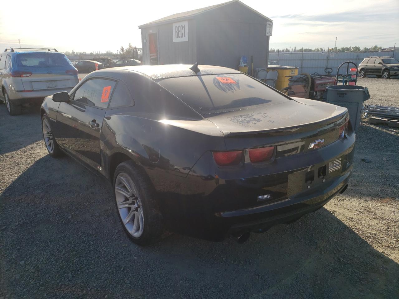 Photo 3 from auction – 2012 CHEVROLET CAMARO LS with VIN 2G1FA1E38C9187541