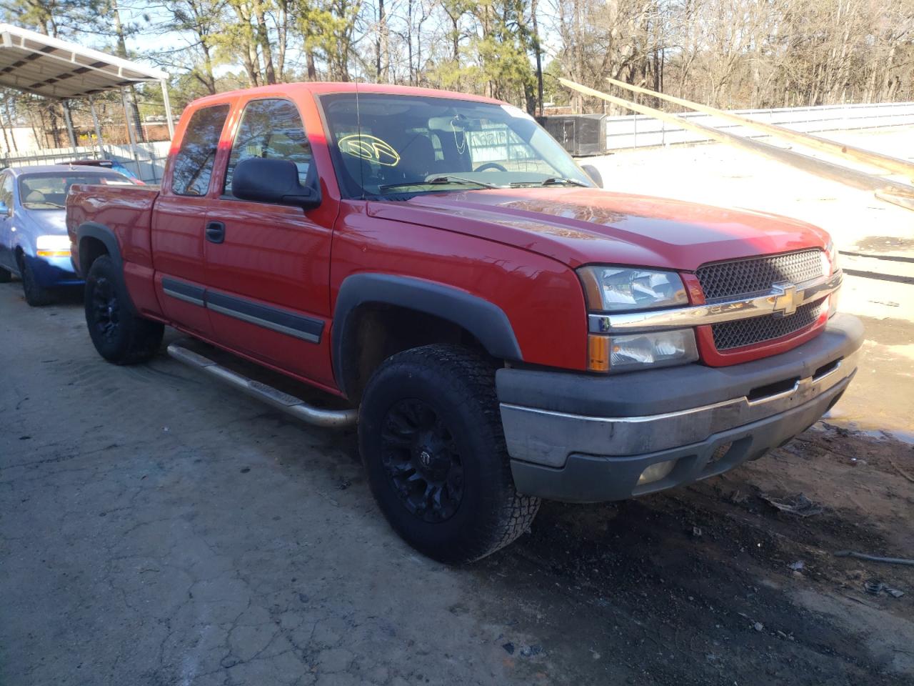CHEVROLET SILVERADO 2004 with VIN 1GCEK19TX4E345709 - Photo from auction