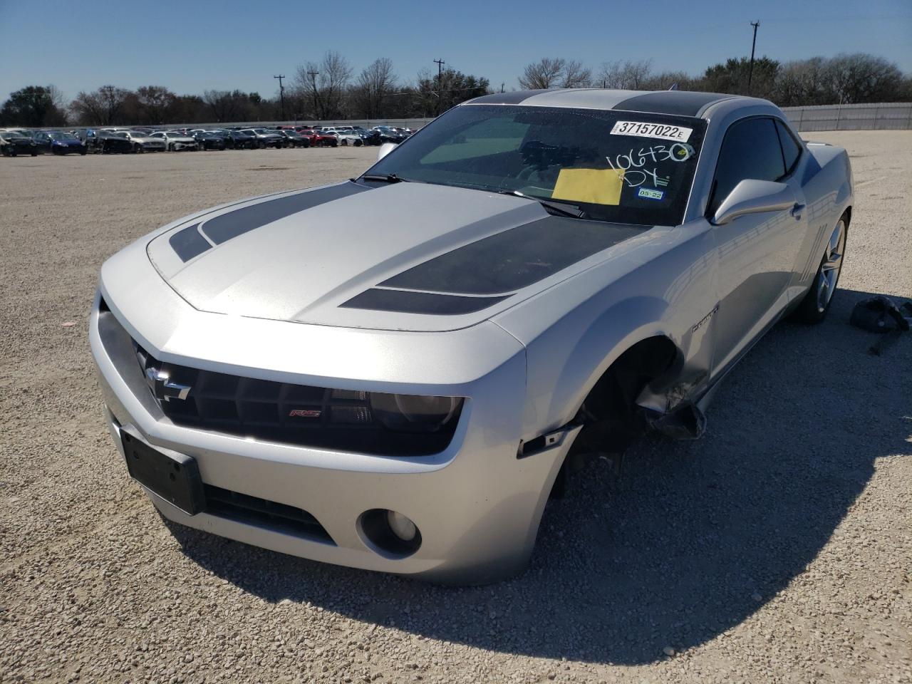 Photo 2 from auction – 2012 CHEVROLET CAMARO LT with VIN 2G1FB1E36C9137671
