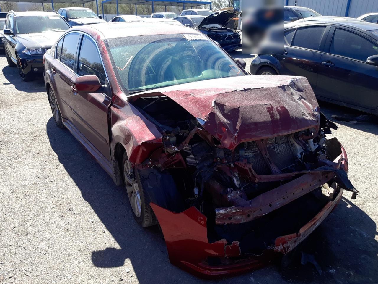 SUBARU LEGACY 3.6 2012 with VIN 4S3BMDL65C2042158 - Photo from auction