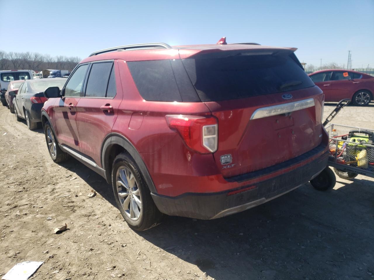 Photo 3 from auction – 2020 FORD EXPLORER X with VIN 1FMSK8DH5LGB63882