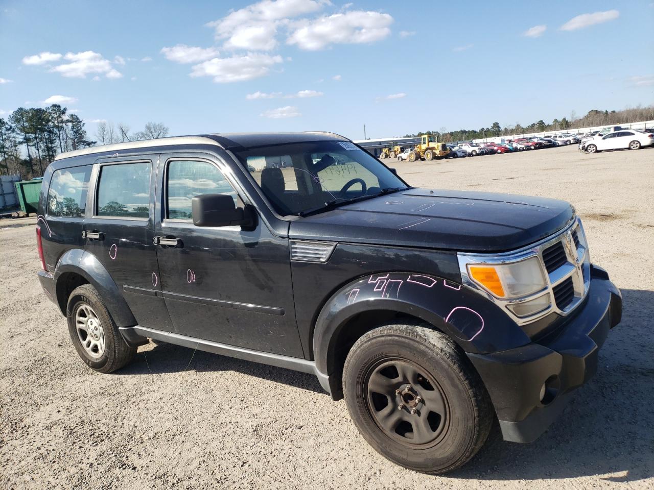 DODGE NITRO SE 2009 with VIN 1D8GT28K49W523833 - Photo from auction