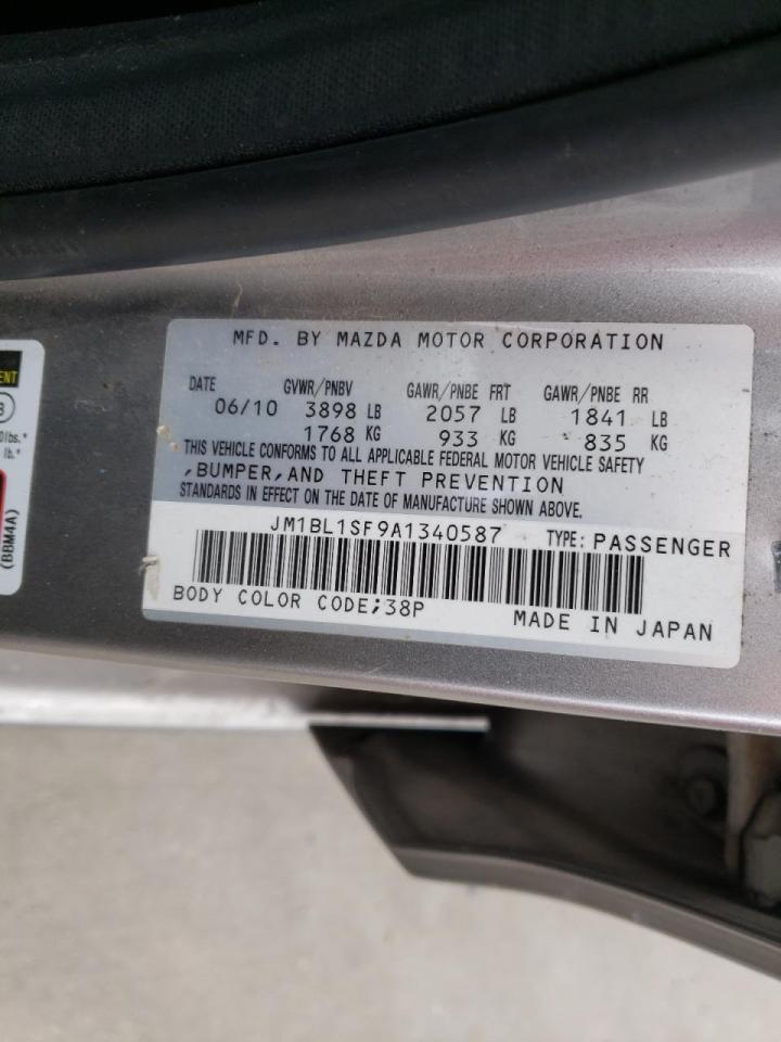 Photo 10 from auction – 2010 MAZDA 3 I with VIN JM1BL1SF9A1340587
