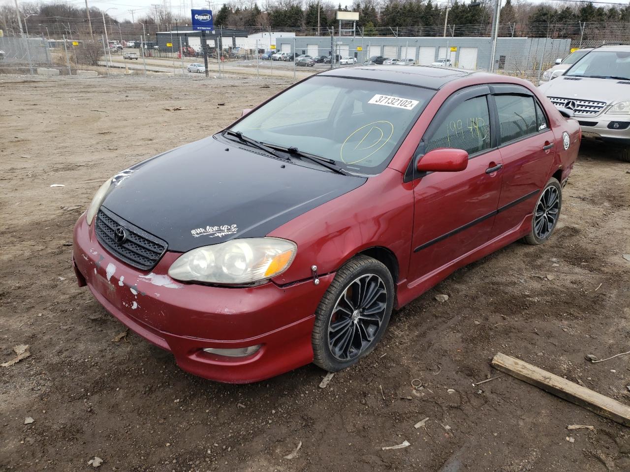 Photo 2 from auction – 2007 TOYOTA COROLLA CE with VIN 2T1BR32E37C844459