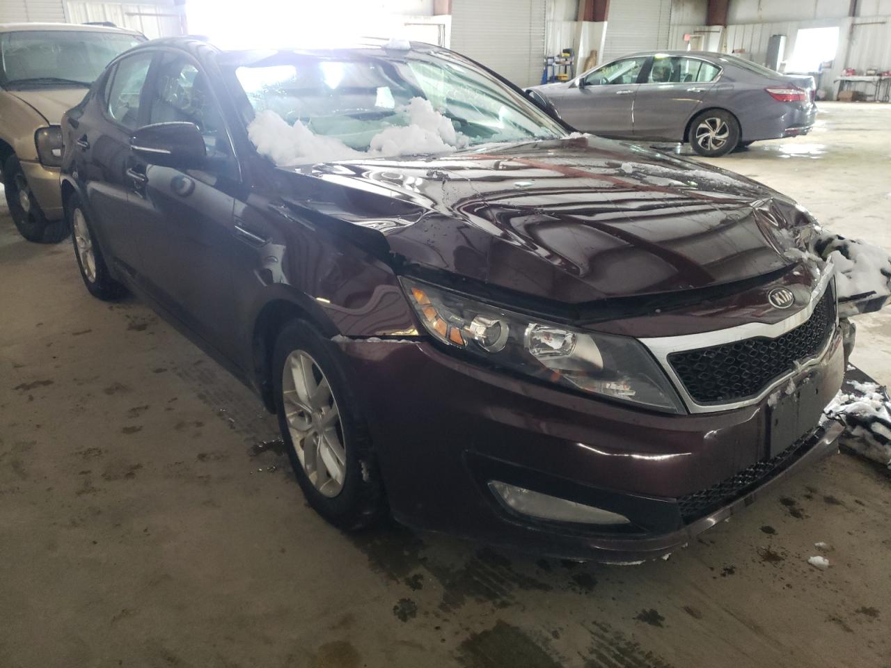 KIA OPTIMA LX 2013 with VIN 5XXGM4A79DG100351 - Photo from auction