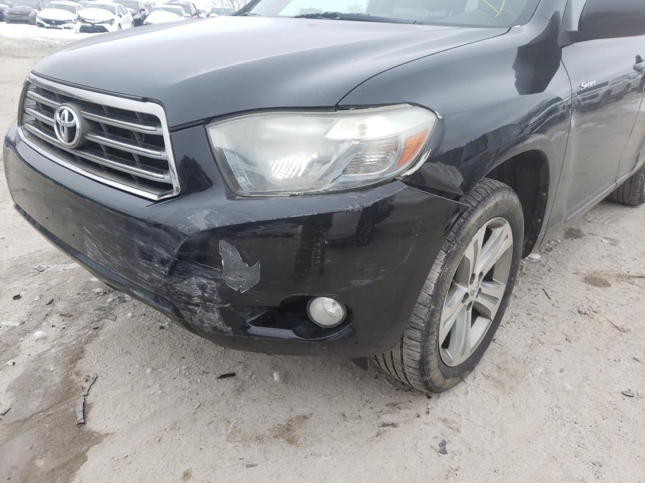 Photo 9 from auction – 2008 TOYOTA HIGHLANDER with VIN JTEES43A982109595