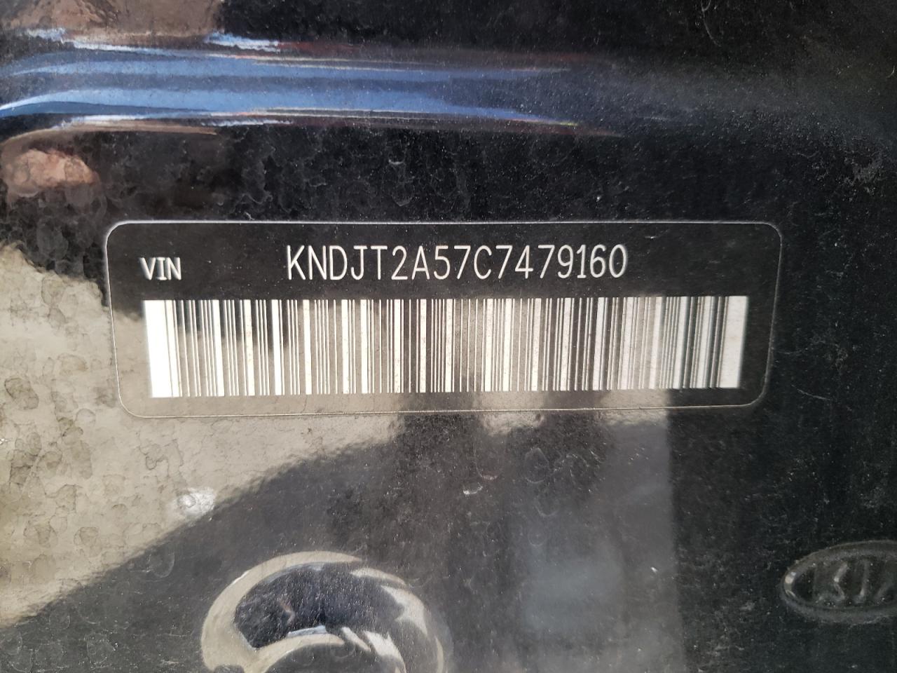 Photo 10 from auction – 2012 KIA SOUL with VIN KNDJT2A57C7479160