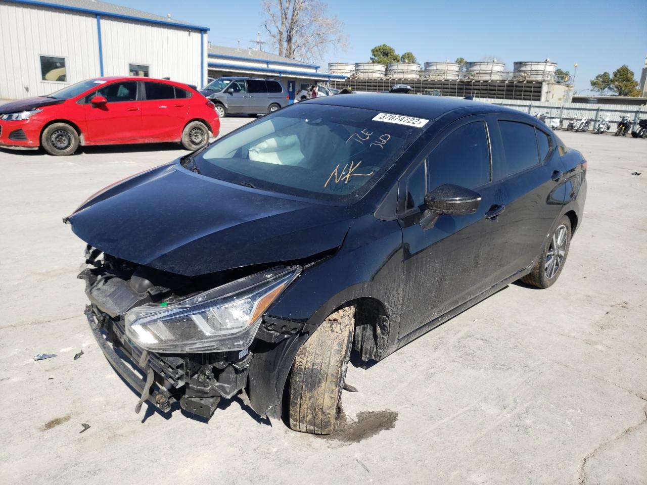 Photo 2 from auction – 2020 NISSAN VERSA SV with VIN 3N1CN8EV5LL883279