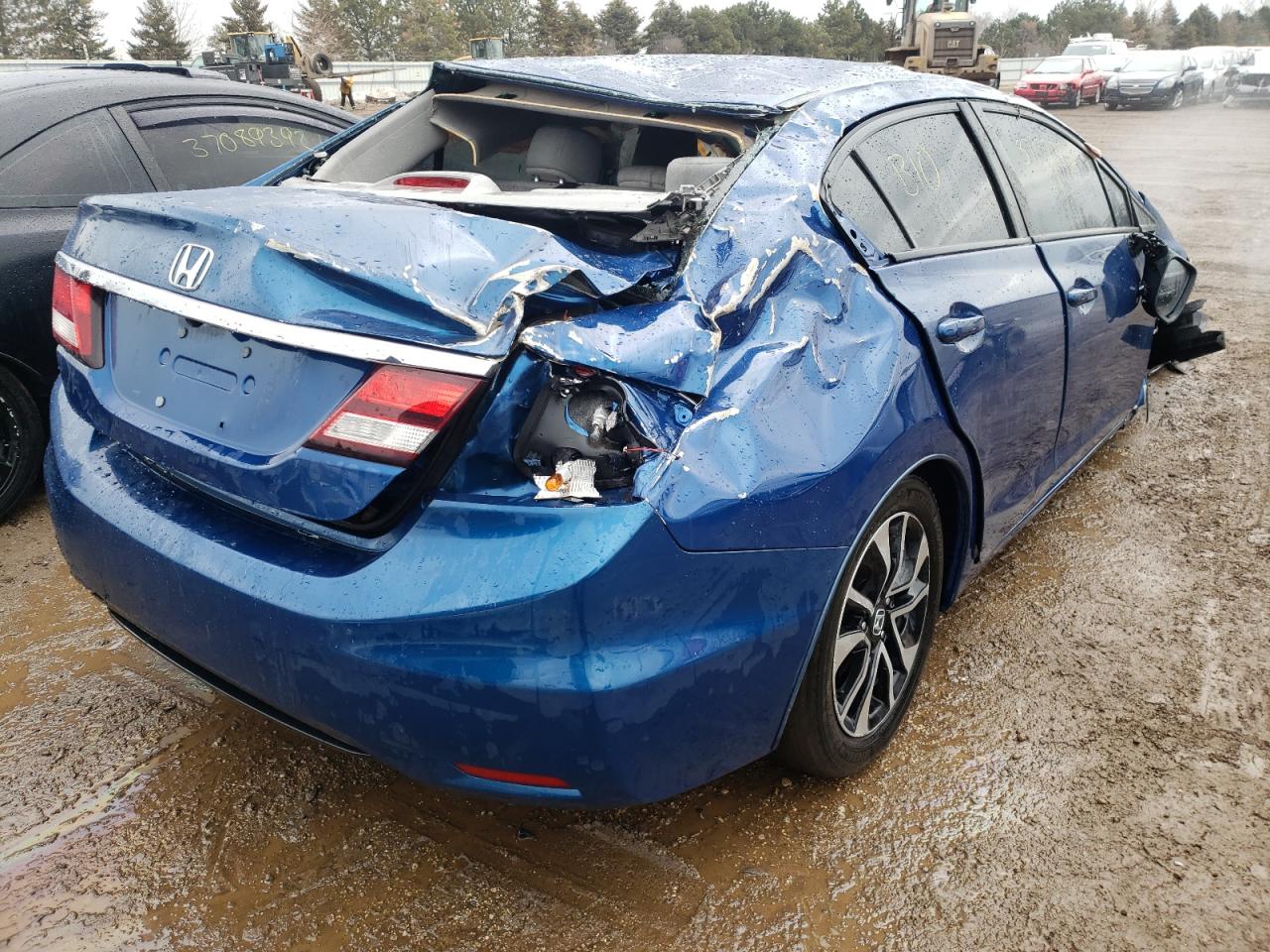 Photo 4 from auction – 2015 HONDA CIVIC EX with VIN 19XFB2F87FE026267