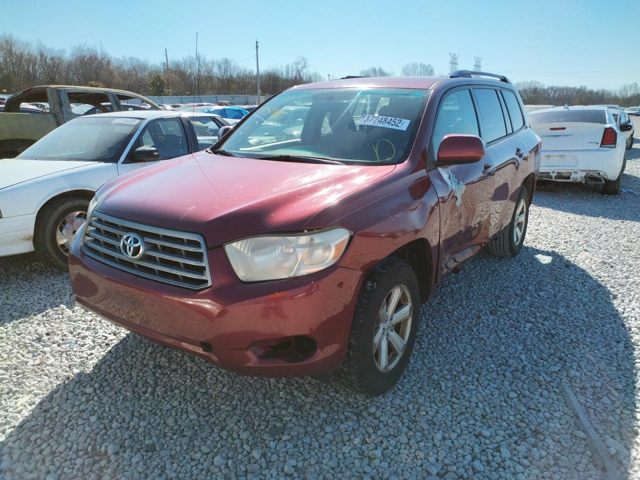 Photo 2 from auction – 2008 TOYOTA HIGHLANDER with VIN JTEDS41A482033346