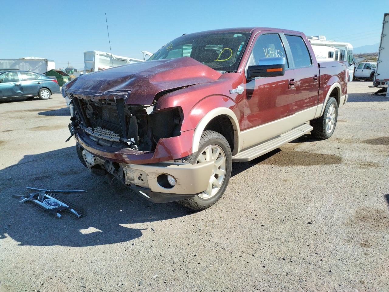 Photo 2 from auction – 2010 FORD F150 SUPER with VIN 1FTFW1EV5AKC00770
