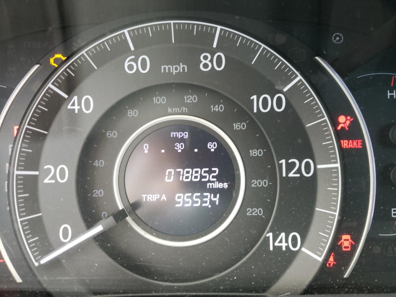 Photo 8 from auction – 2012 HONDA CR-V EX with VIN JHLRM4H54CC006716