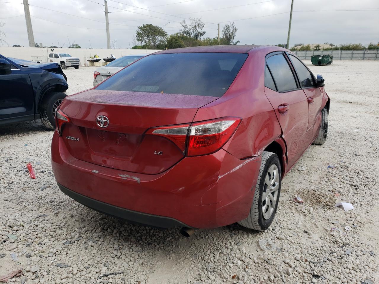 Photo 4 from auction – 2015 TOYOTA COROLLA L with VIN 2T1BURHE7FC380101