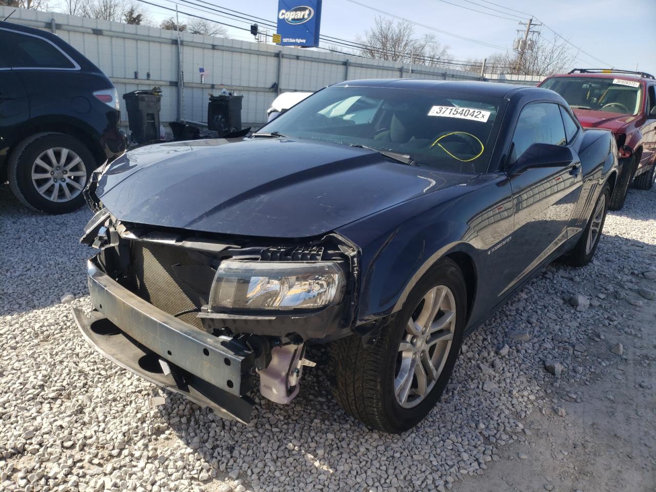 Photo 2 from auction – 2015 CHEVROLET CAMARO LS with VIN 2G1FB1E34F9309328