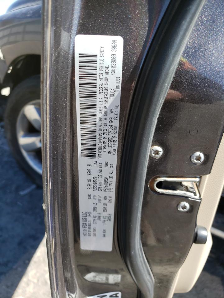 Photo 10 from auction – 2015 RAM 1500 SLT with VIN 3C6RR7LT7FG641640